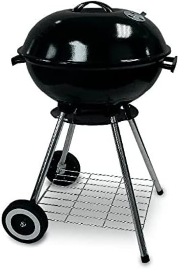 Garden Friend Barbecue FreeTime in acciaio 45x50x73h cm Griglia diametro 45 cm