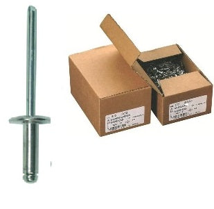 RIVETTI ALLUMINIO T.LARGA 14MM 4,8X20 confezione da PEZZI 250