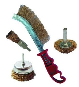 SPAZZOLE ACC. DOC SET 4 PEZZI ASSORTITI