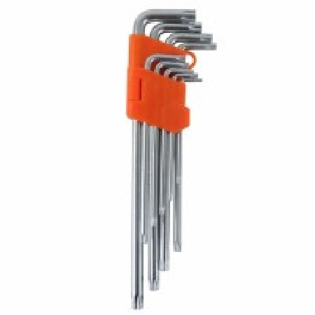 CHIAVI ALTE TORX CR-V PROF. LUNGHE SET PZ.9