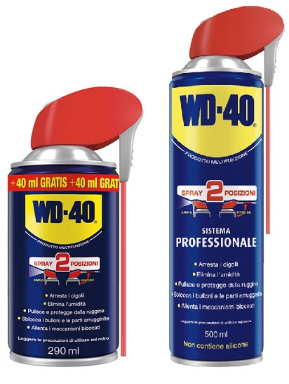 WD-40 LUBRIFICANTE SPRAY 250ML+40 ART.39419