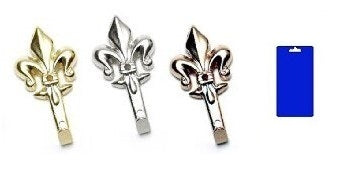 PRONTY GANCI X QUADRI GIGLIO PICCOLI ARGENTO BLS.5 PZ