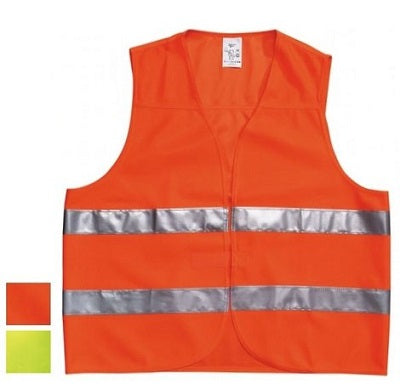 GILET ALTA VISIBILITA' CE EN471 TAG.UNICA ARANCIO