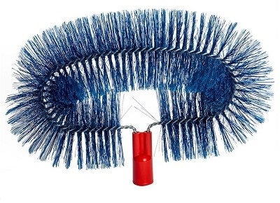RAGNATORE OVALE CM.30X27 PIUMATO S/M.COART.20332