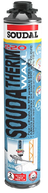 SOUDAL SCHIUMA SOUDATHERM WALL 220 X CAPPOTTI ML.750