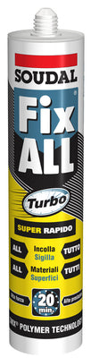SOUDAL SIGILLANTE FIX ALL TURBO BIANCO ML.290 SUPER RAPIDO