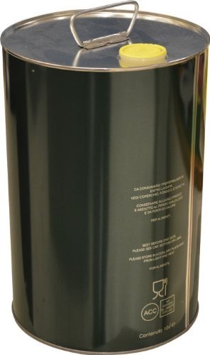 FUSTINO ROTONDO LAM.ZINCATA LT.25 PER OLIO C/TAPPO GIALLO