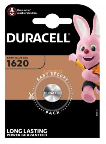 PILA DURACELL A BOTTONE 1620