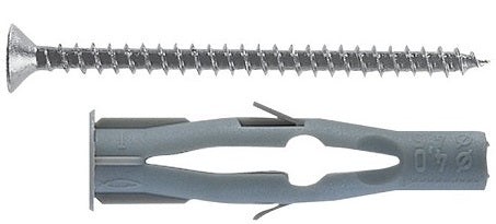 TASSELLO NYLON FU MM. 6X45 V C/VITE ART.502352 confezione da PEZZI 100