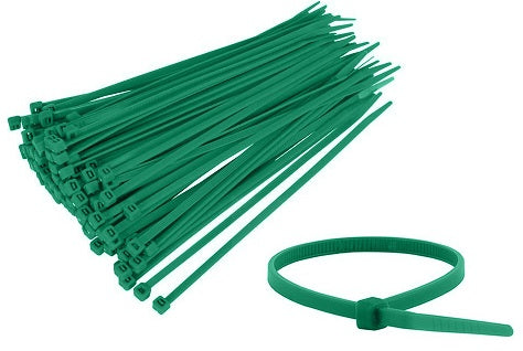 FASCETTA CABLAGGIO VERDE 4.8X300 confezione da PEZZI 100
