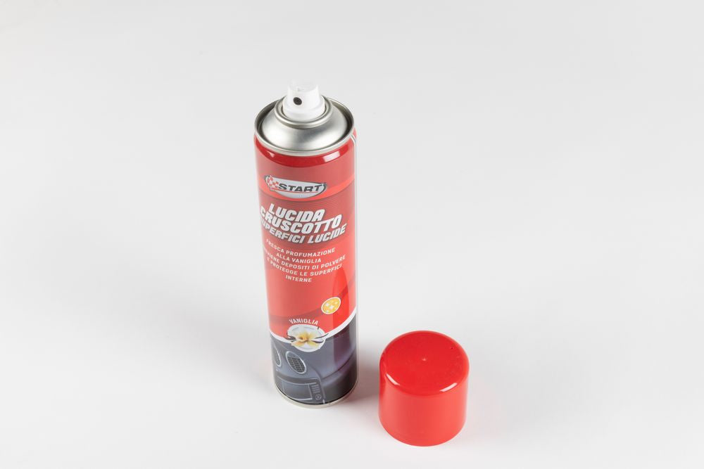 Spray Detergente Lucida Cruscotto Vaniglia 400 ml per auto