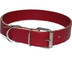 PET COLLARE FINTO CUOIO CM.60 MM.30 COLORI ASSORTITI