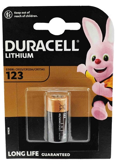 PILA DURACELL 123 LITIO 3 VOLT