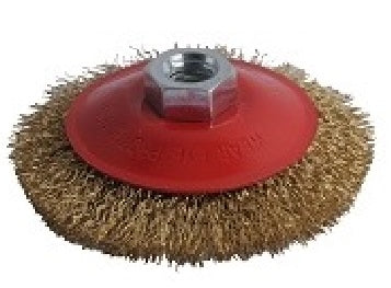 SPAZZOLA ACC.EXCEL CONICA M14 MM.125 BLS