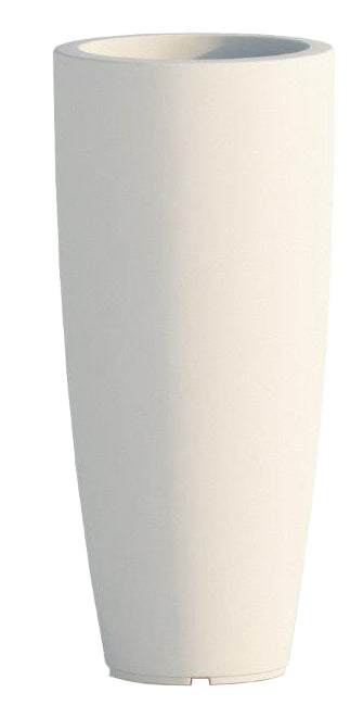 VASO STILO TONDO BIANCO CM.33 H 70