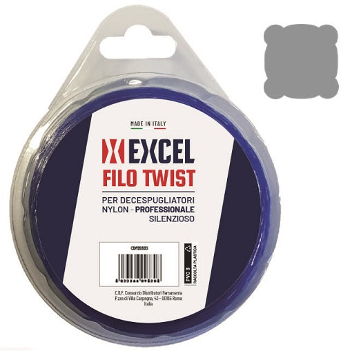 FILO X DECESP. EXCEL PROF SILENZ. RITORTO MM.3,3X12MT.