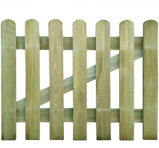 CANCELLO PINO IMPREGN. X STECCATO A DOGHE H.100