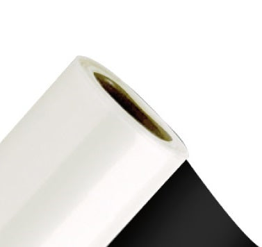 FOGLIA DI POLIETIL. BIANCO/NERO 0,20 H.12