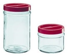 VASO VETRO ORTES A VITE ML.1000