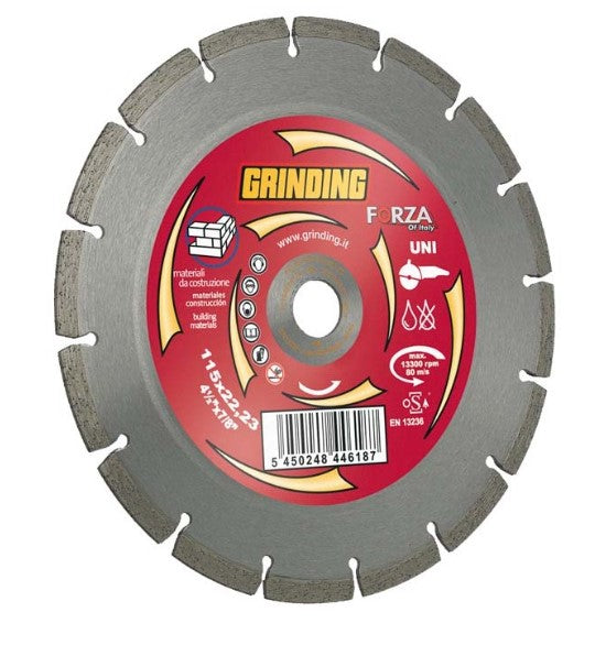 DISCO DIAM. GRINDING-FORZA A SETTORI 115EDILIZIA