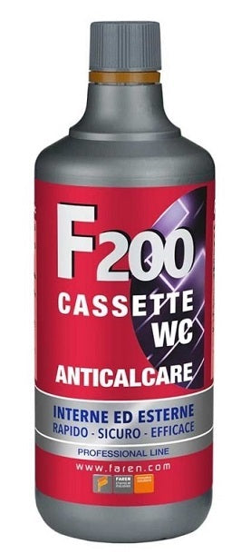 FAREN DETERGENTE ANTICALCARE PER CASSETTE WC F200 LT.1