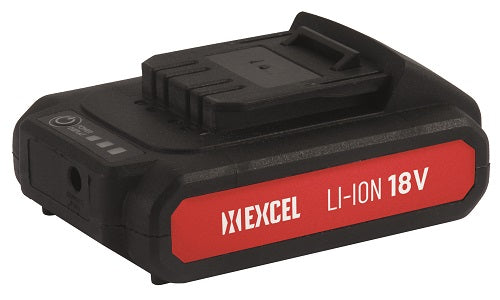 EXCEL BATTERIA LITIO 18V PER TRAPANO AVVITATORE TB18P