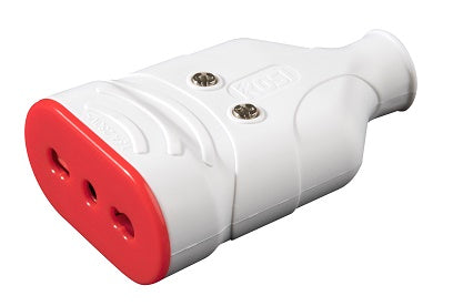 ROSI PRESA ANTISCHIACCIAMENTO BIPASSO 10/16A BIANCO ART.RS78