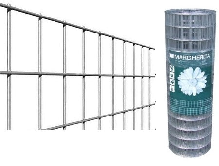 RETE ELETTROS. ZINC. MARGHERITA 75X50 CM.200 ML.25 F.1,7