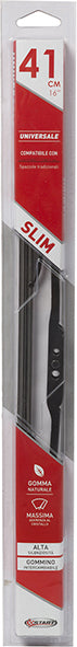 Spazzola Singola Tergicristallo Mis.41 cm-16" Universale per auto
