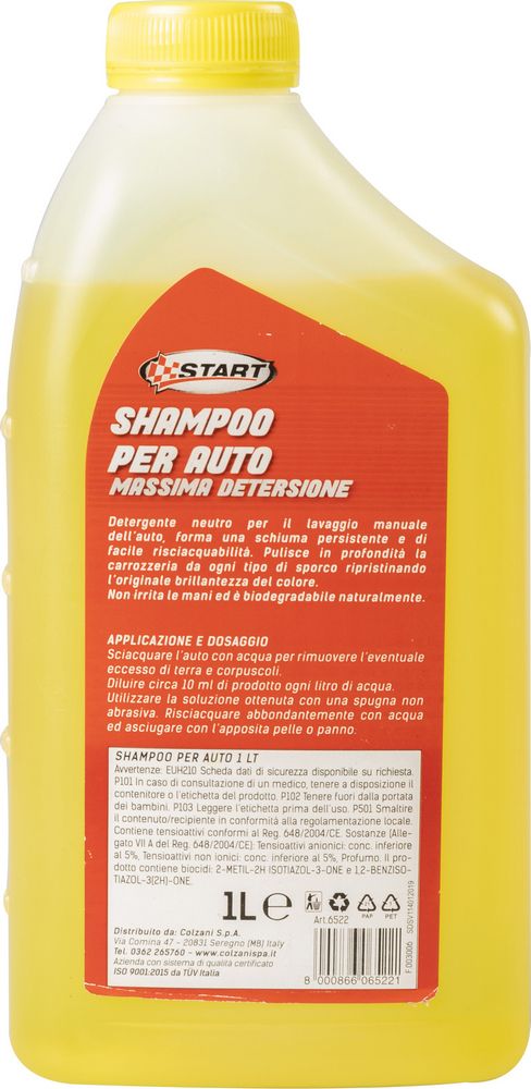 START Shampoo per auto 1L massima detersione modello universale Originale