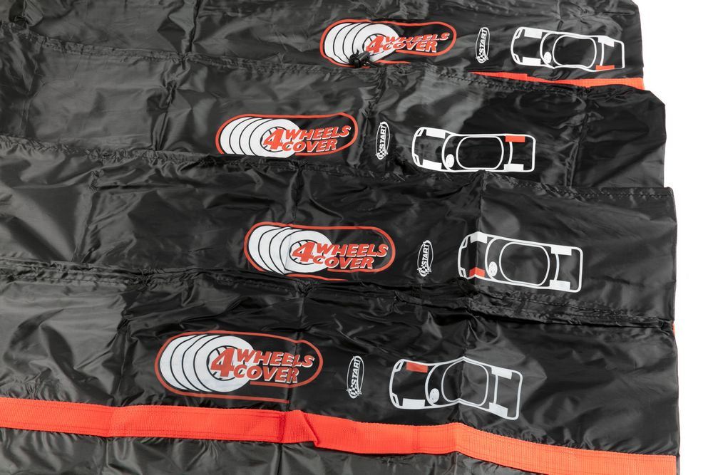 Set 4 pezzi Copri Pneumatici Extra Large per auto