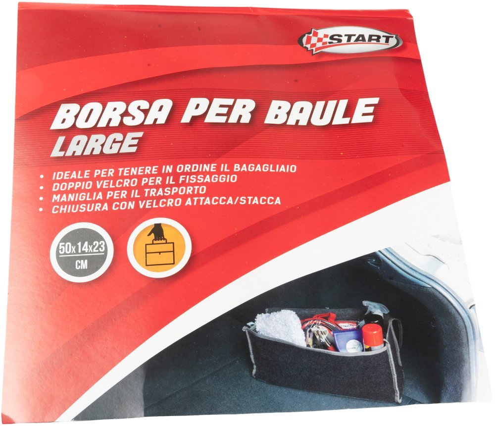 START Borsa per Baule Auto Large con Doppio Velcro ? Organizer Auto Universale