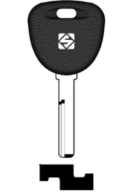 SILCA CHIAVE AUTO TRANSPONDER S/CHIP HU56RTE