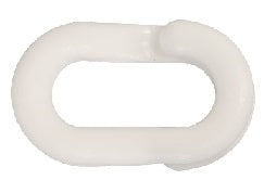 CATENA PLASTICA: GANCIO FALSA MAGLIA MM.6 PZ.25 confezione da PEZZI 25