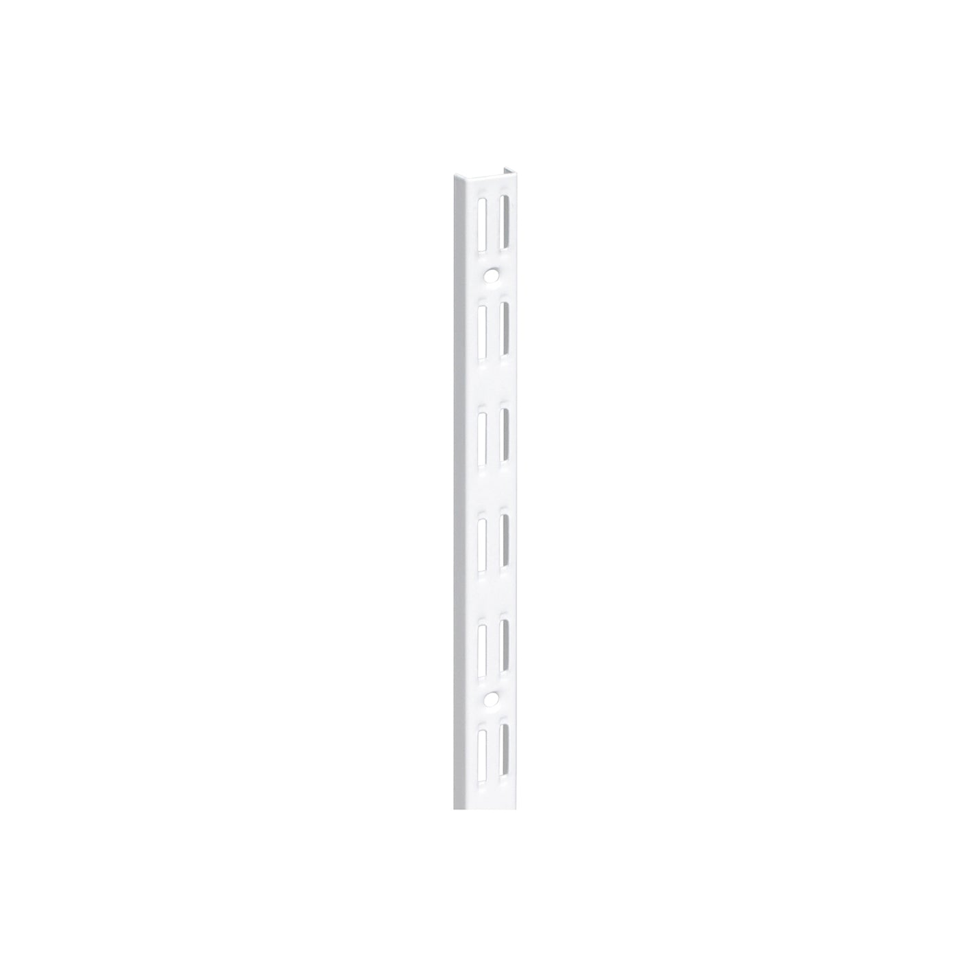 Cremagliera binario doppio - 50 cm. - bianco