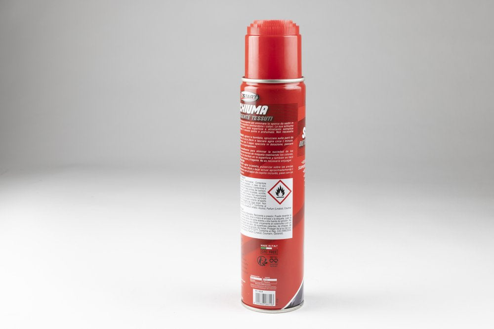 Spray Schiuma Detergente Tessuti c/tappo a spazzola 400 ml