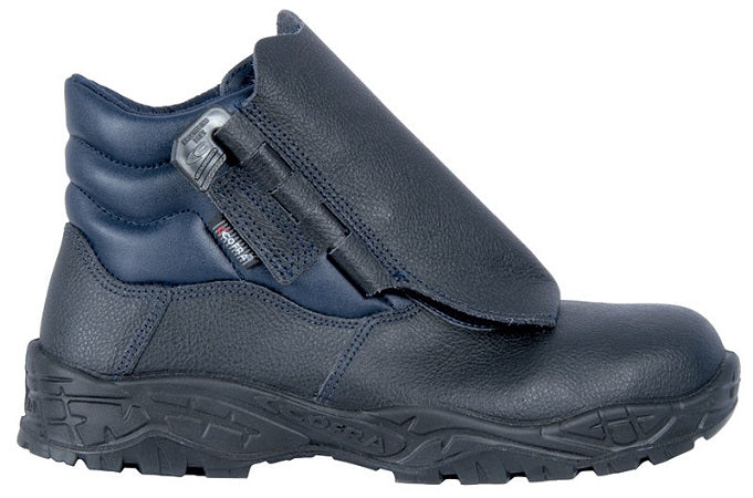 SCARPE COFRA ALTE PELLE NERA TORCH S3 SRC N.42
