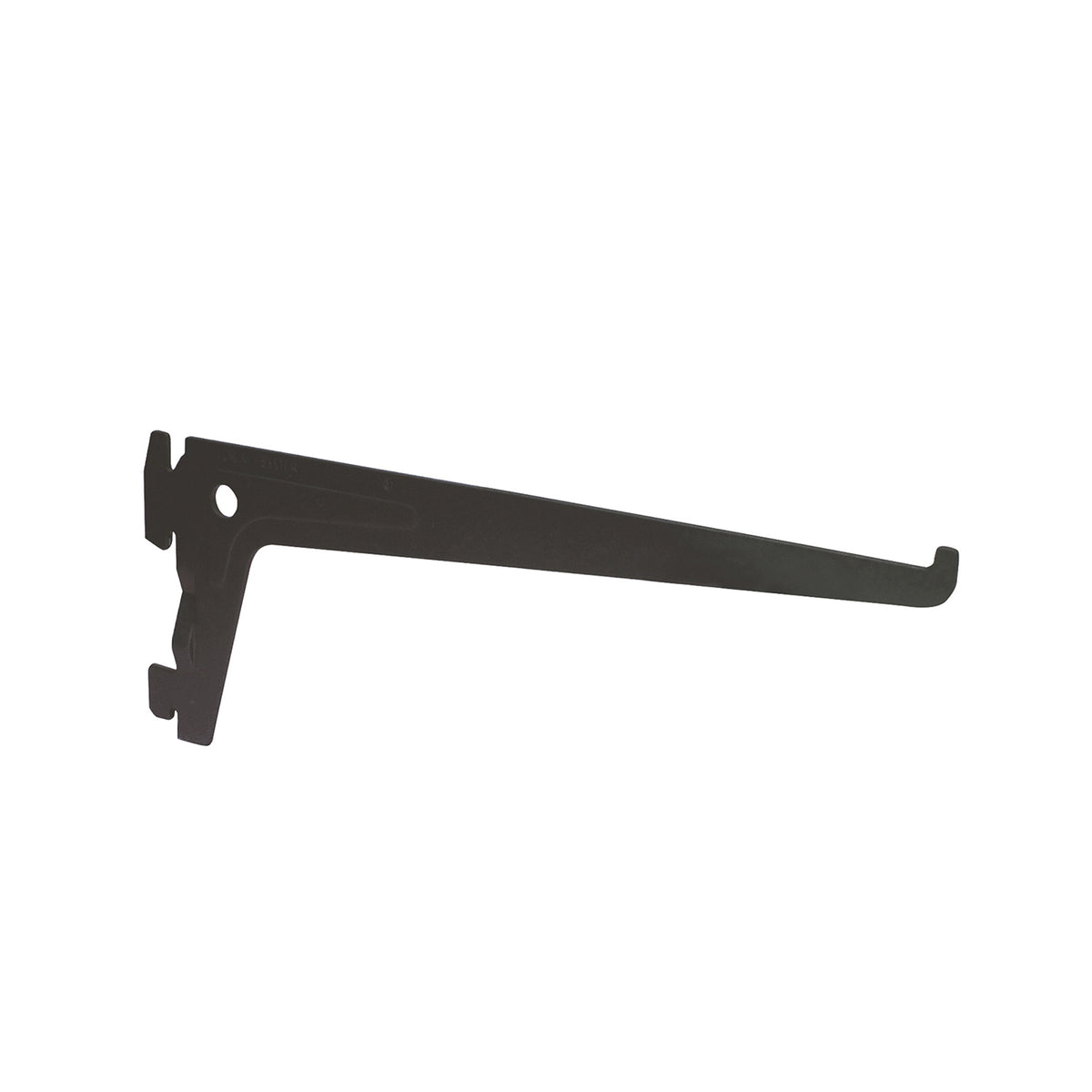 Reggimensola a 2 ganci - 35 cm. - nero