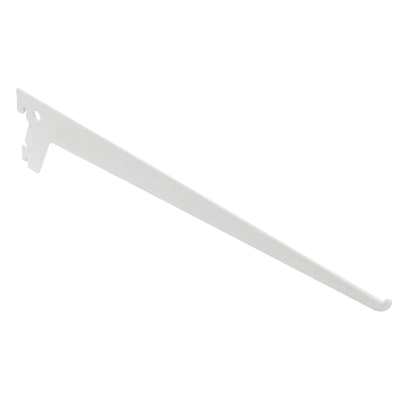 Reggimensola a 2 ganci - 35 cm. - bianco