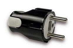 FME-SPINA SCHUKO 2P+T 16A SMONTABILE NERA