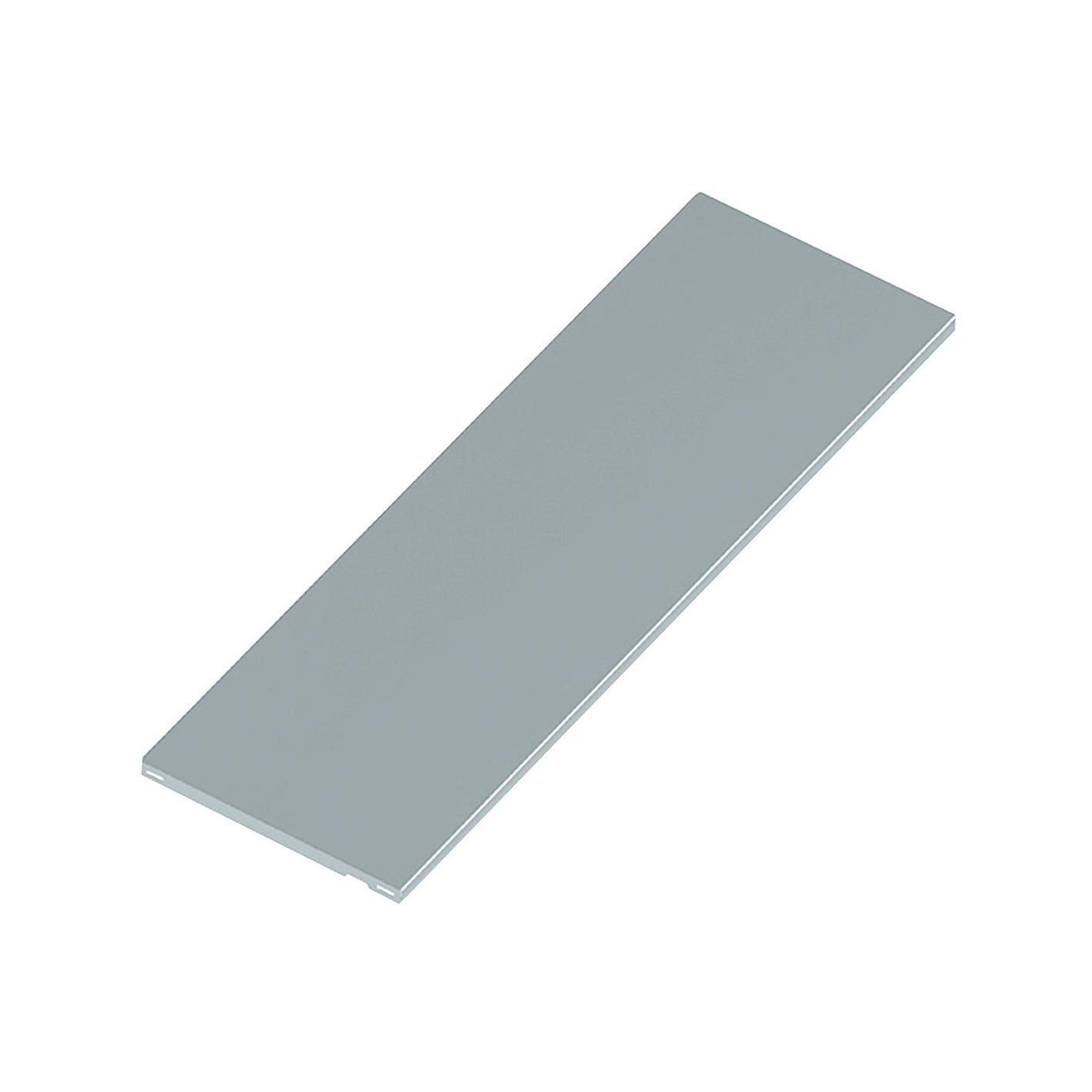 Ripiani in acciaio - 80 x 30 cm. - alluminio bianco - 2 pz.