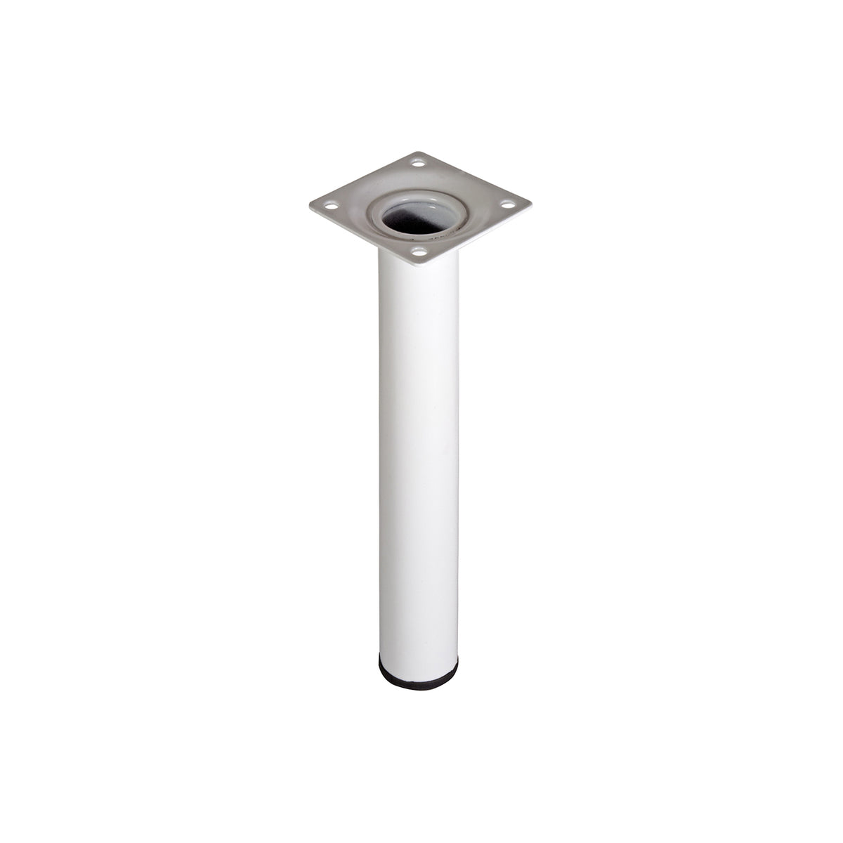 Piede tondo "Element System" - 30 - H.800 mm. - bianco