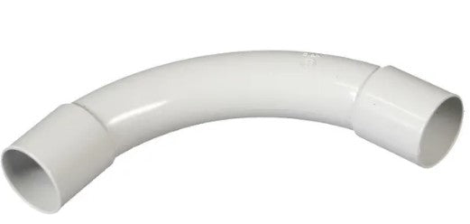 ELET: CURVA A 90 MM.20 X TUBO RIGIDO ECORRUGATO confezione da PEZZI 20