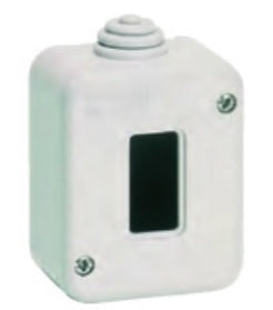 ELET: SCATOLA PORTAFRUTTI IP40 1 POSTO