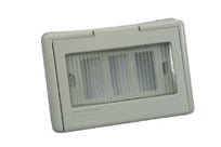 ELET: SCATOLA PORTAFRUTTI IP44 DA ESTERNO 3 POSTI C/FIN.