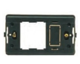ELET: SUPPORTO X PLACCA 1 POSTO + SCHUKO(MAGIC)