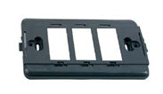 ELET: SUPPORTO X PLACCA 3 POSTI SCATOLARETTANGOLARE (MAGIC)