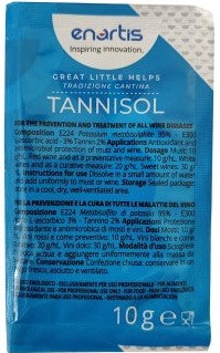 TANNISOL ANTIOSSIDANTE ENOLOGICO IN BUSTA 10 GR MONODOSE (2