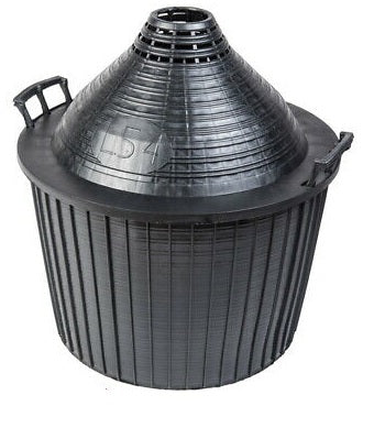 COPRI DAMIGIANA LT.54 CHIUSO PLASTICA