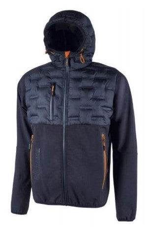 UPOWER GIACCA SPOCK BLU ARANCIO TG.L INVERNALE